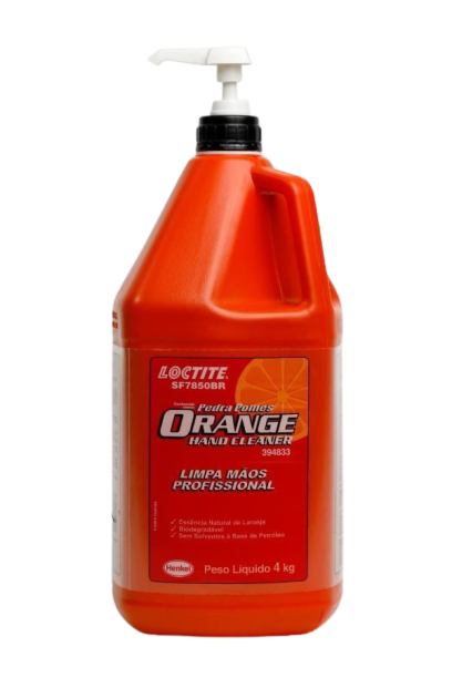 Loctite Fast orange com pedras pomes limpeza de mãos SF7850BR
